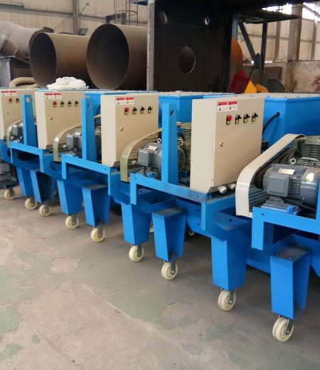 Bridge concrete roughness shot blasting machine 